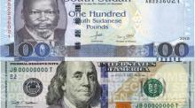 US dollar and the South Sudanese Pound