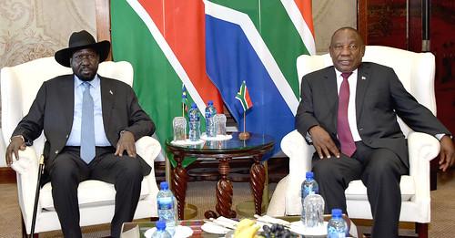 Kiir and Ramaphosa